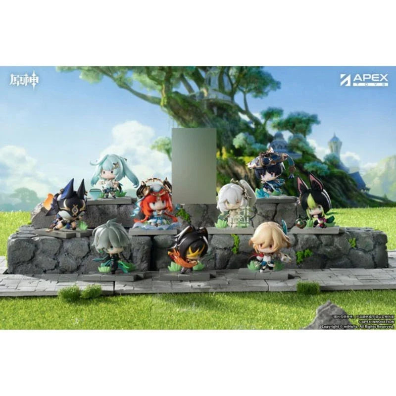 Genshin Impact Senjou no Eishi Trading Figure sumeru Ver. 9Pack Box JAPAN