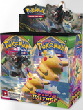 Pokemon TCG Sword & Shield Vivid Voltage Booster Box Sealed Case - 6 Booster Boxes