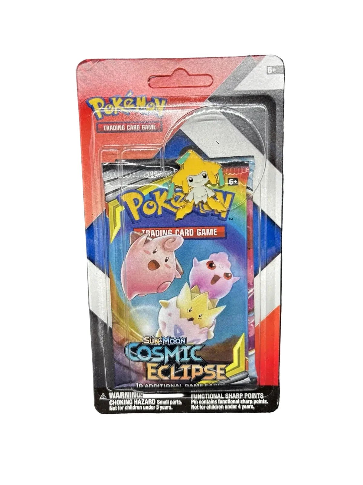 Pokemon - Cosmic Eclipse and Chilling Reign - Blister Pack - Jirachi Pin