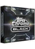 2026 Topps Chrome Black Baseball Hobby 12 Box Case