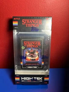 2025 Topps Hightek Stranger Things Hobby Box Factory Sealed