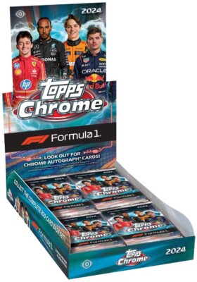 2025 Topps Chrome F1 Formula 1 Hobby Box (Presell)