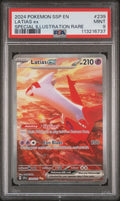 2024 Pokemon SSP En — Surging Sparks — 239 Latias Special Illustration Rare — PSA Graded Card