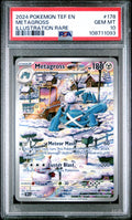 METAGROSS ILLUSTRATION RARE 2024 POKEMON TEF EN-TEMPORAL FORCES PSA GEM MT 10