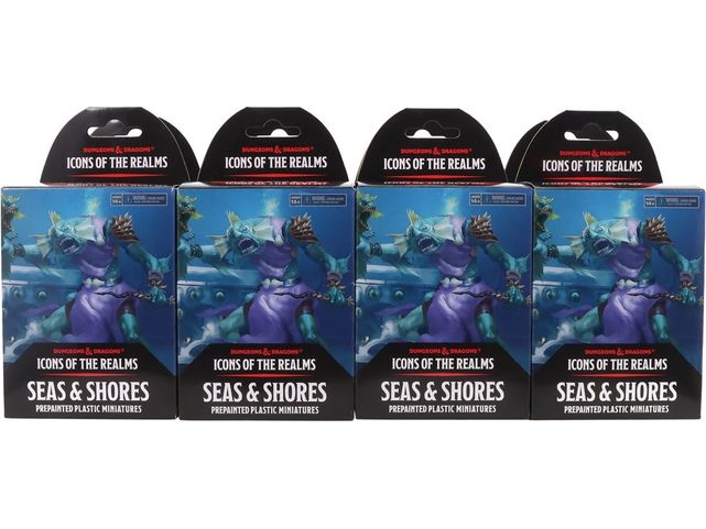 Wizards of the Coast - Dungeons and Dragons - Icons of the Realms - Seas and Shores - Booster Brick