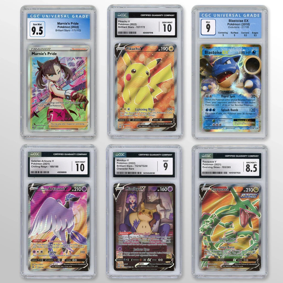 Premium Modern Graded Pokémon Cards and Golden Ticket