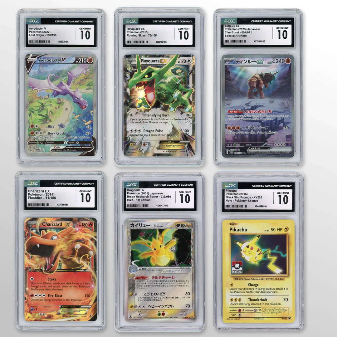 Premium Modern Graded Pokémon Cards and Golden Ticket