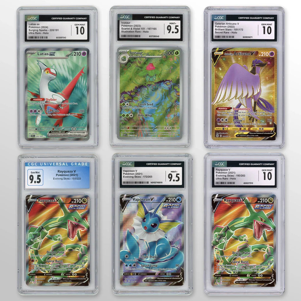 Premium Modern Graded Pokémon Cards and Golden Ticket