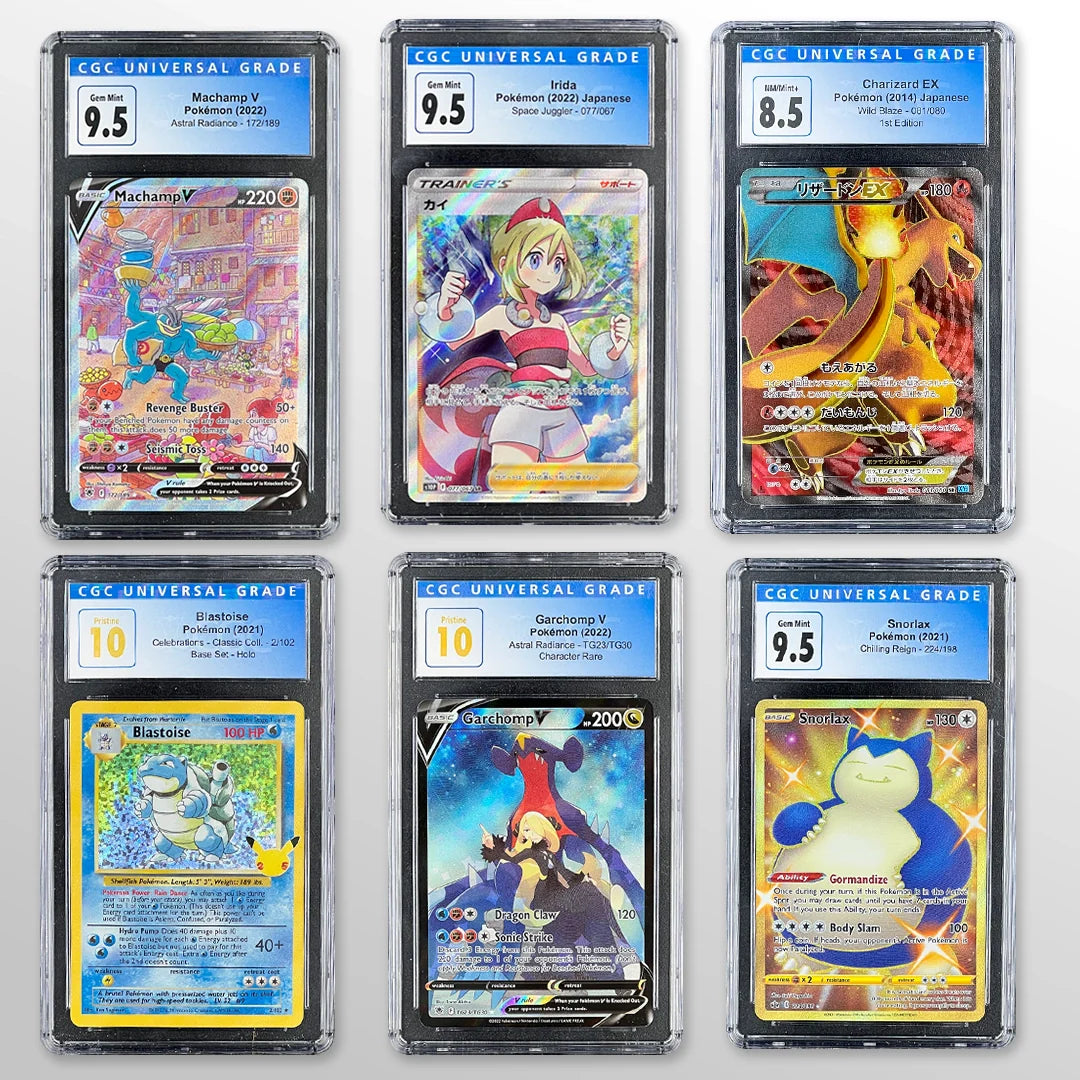 Premium Modern Graded Pokémon Cards and Golden Ticket