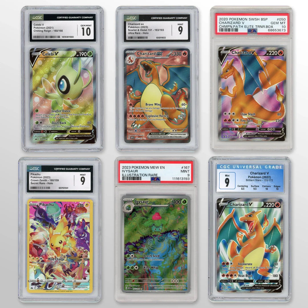 Premium Modern Graded Pokémon Cards and Golden Ticket