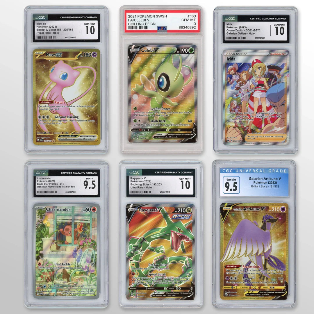 Premium Modern Graded Pokémon Cards and Golden Ticket