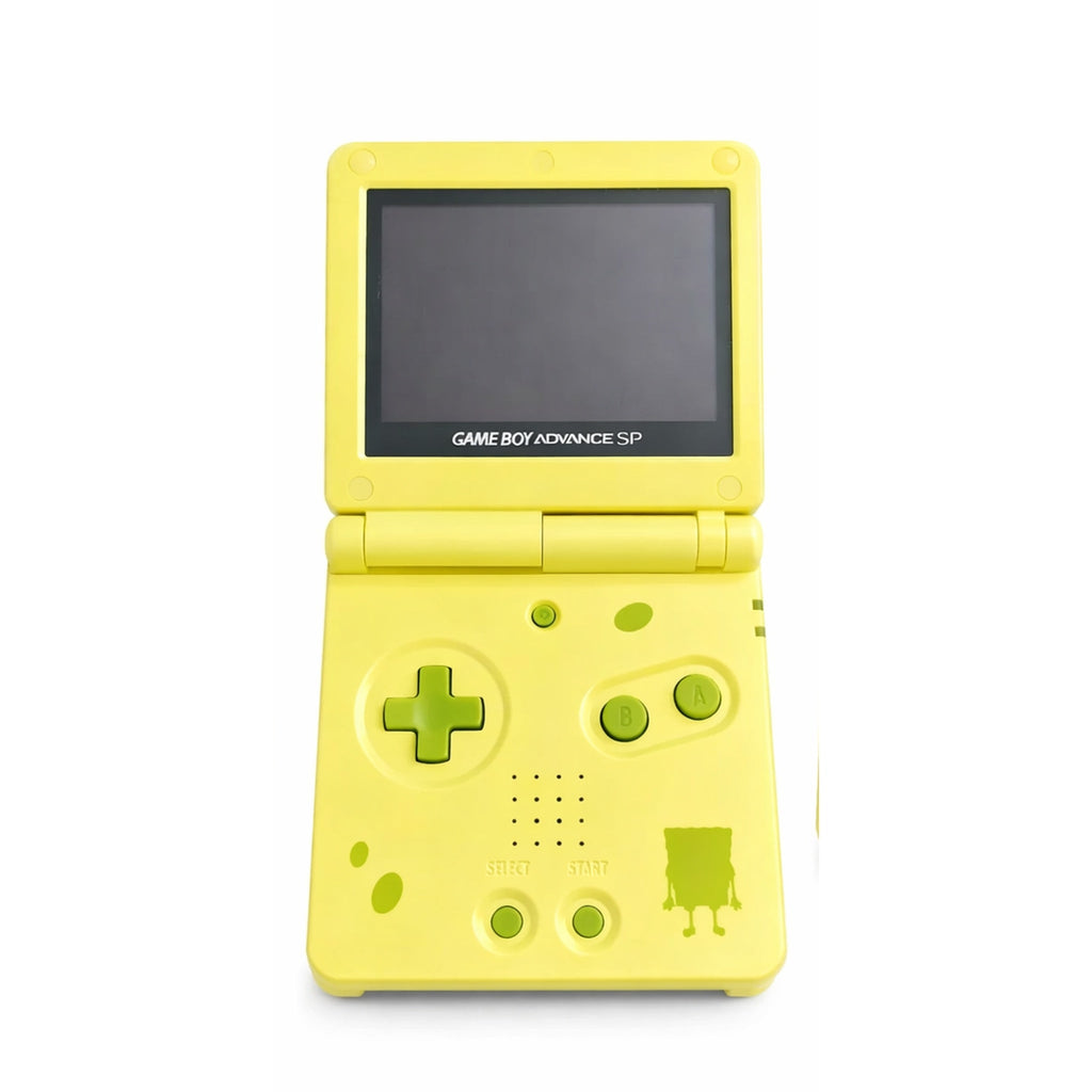 *Official* Nintendo Game Boy Advance GBA SP SpongeBob SquarePants Handheld Console (Ags-101)