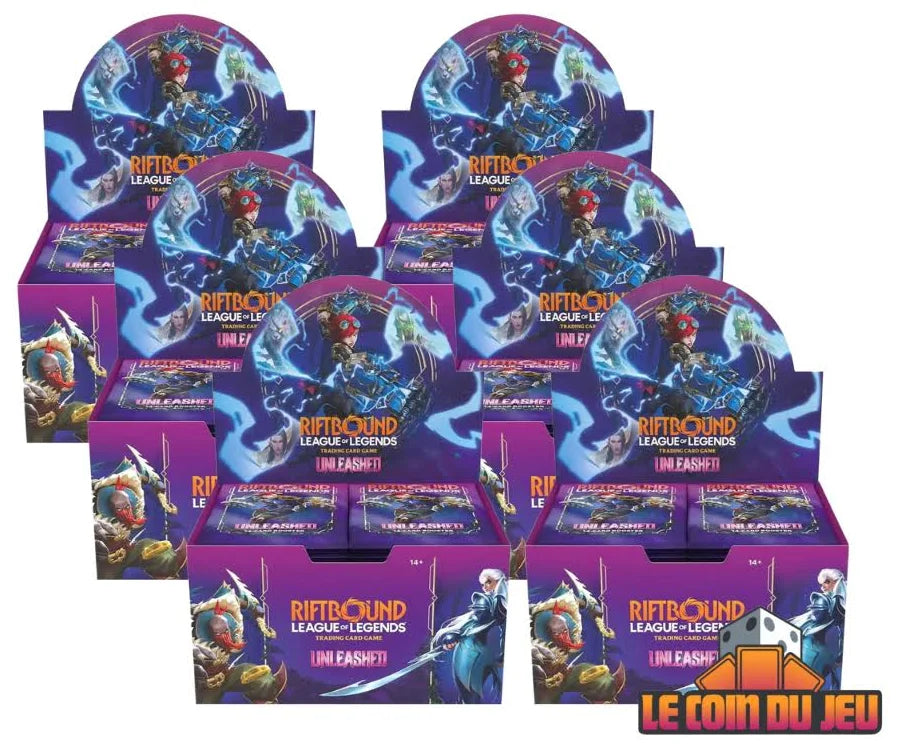 Riftbound - League Of Legends TCG - Unleashed Booster Box Case