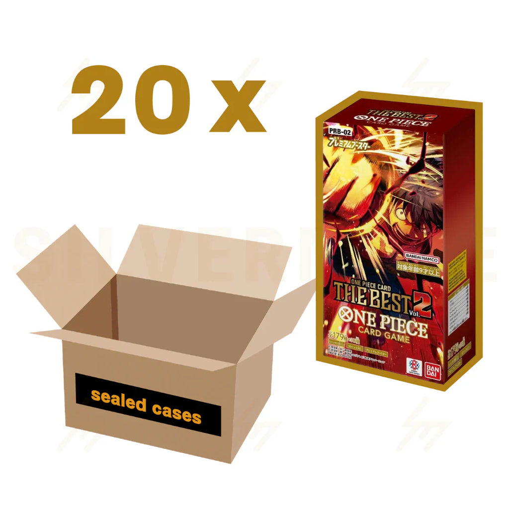 One Piece - Japanese TCG - PRB-02 Premium  Booster Box - Sealed Case of 20