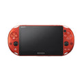 Sony PlayStation PS Vita Metallic Red Handheld Console PCH-2001 (Japanese)