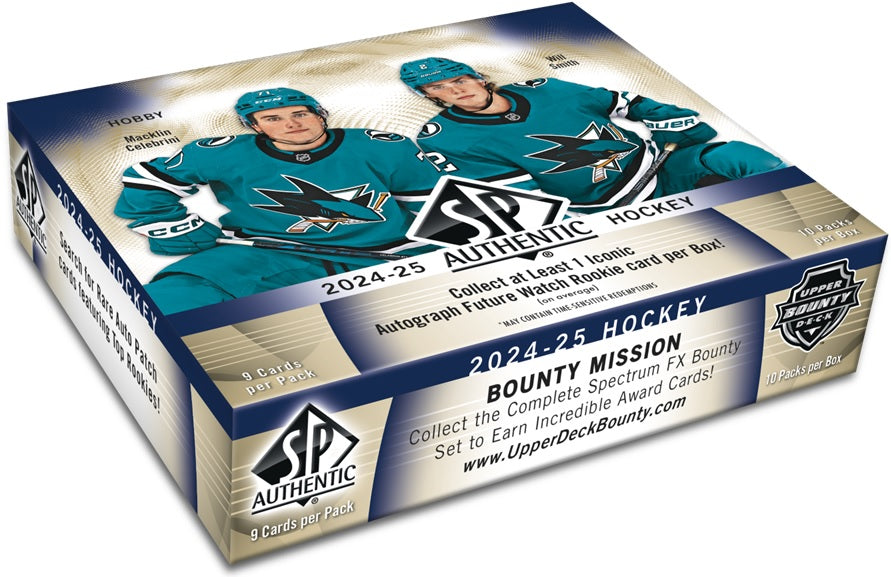 Upper Deck - 2024-25 - Hockey - SP Authentic - Hobby Box