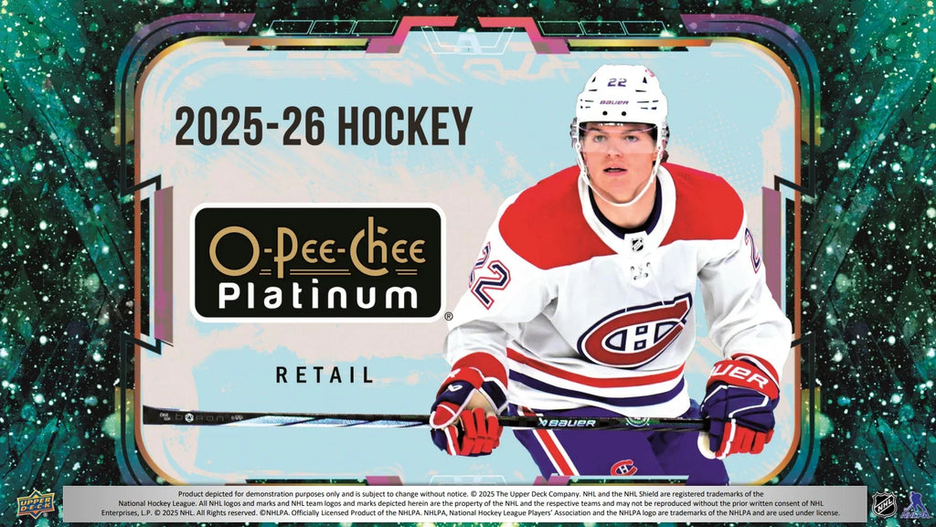 2025-26 Upper Deck O-Pee-Chee Platinum Hockey Blaster Case (Case of 20 boxes) (Pre-Order)
