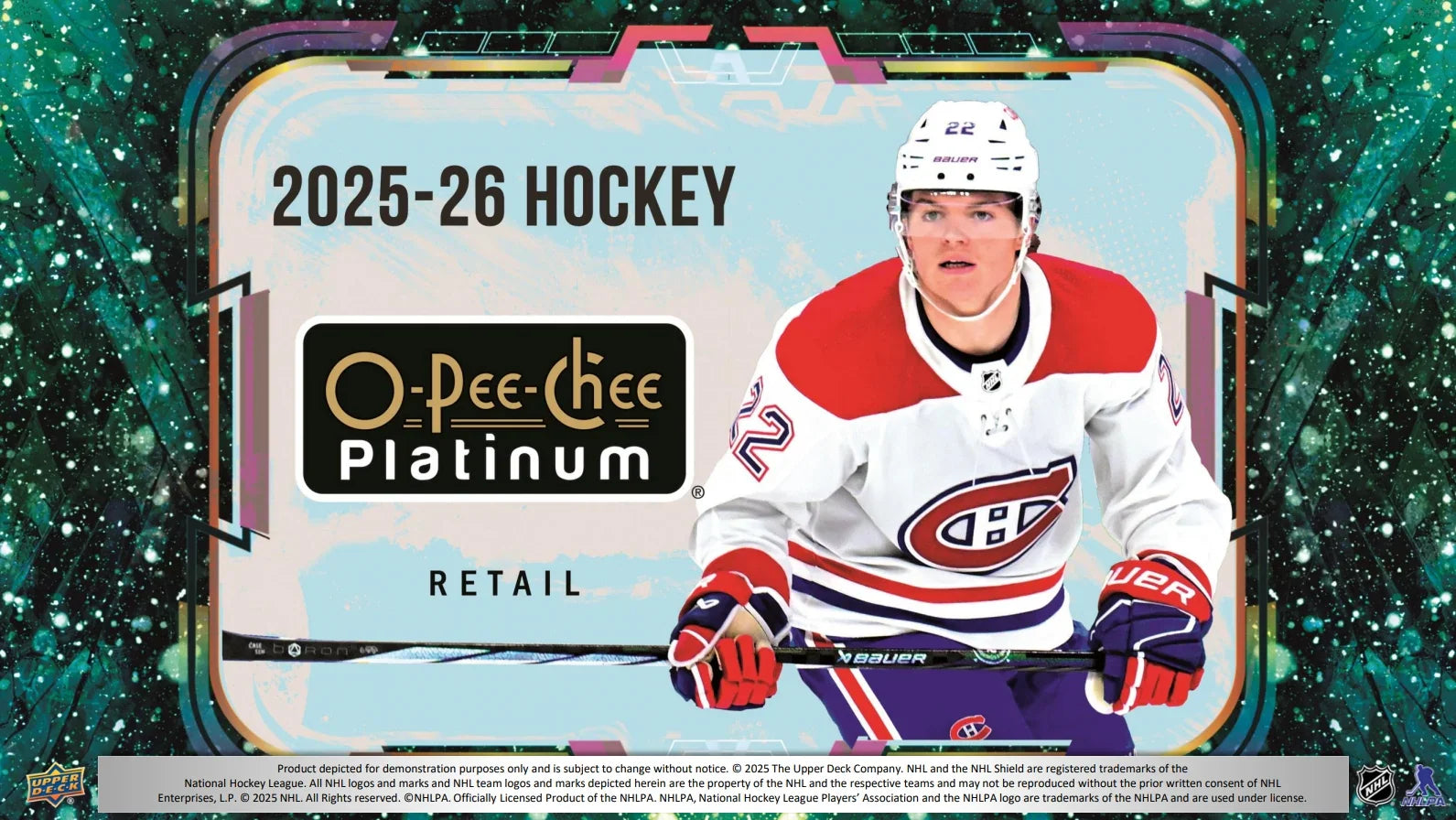 2025-26 Upper Deck O-Pee-Chee Platinum Hockey Blaster Case (Case of 20 boxes) (Pre-Order)