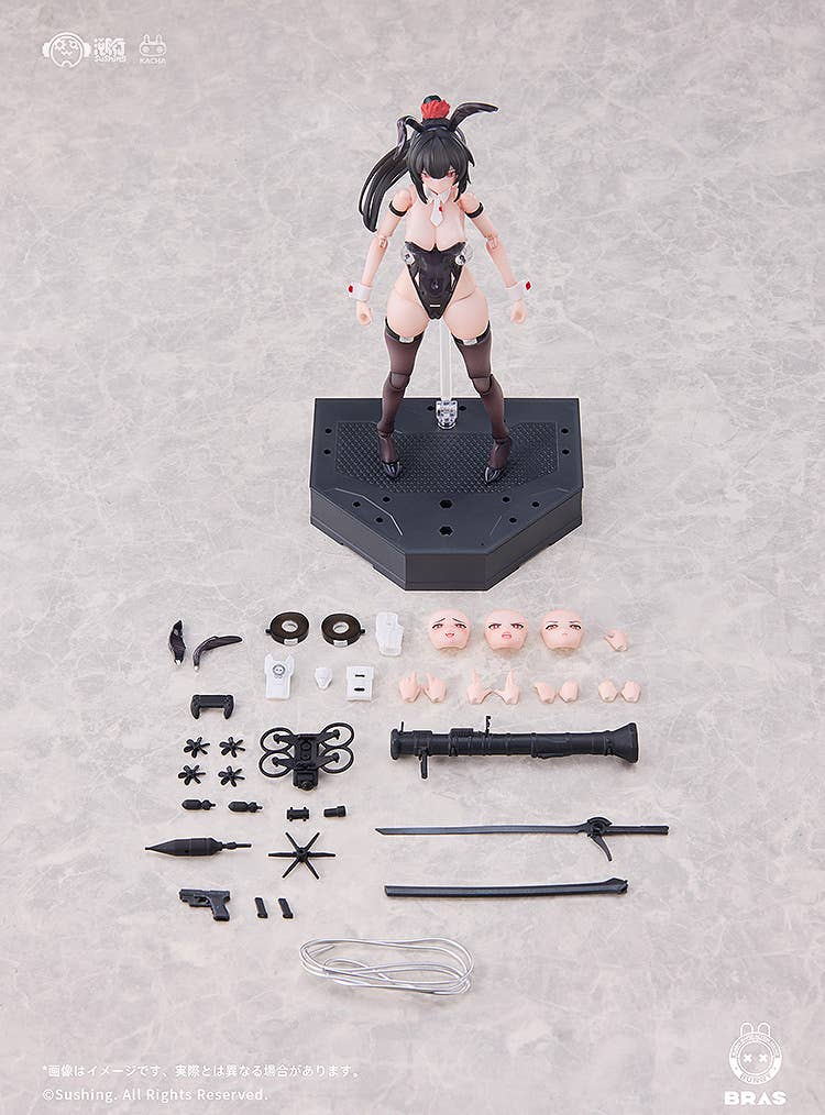 Attacker Runa 1/12 Articulated Figure