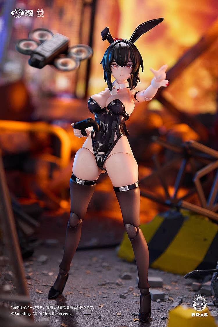 Attacker Runa 1/12 Articulated Figure