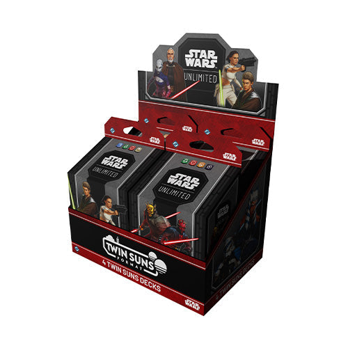 Star Wars Unlimited Twin Suns Deck (Set of 4)
