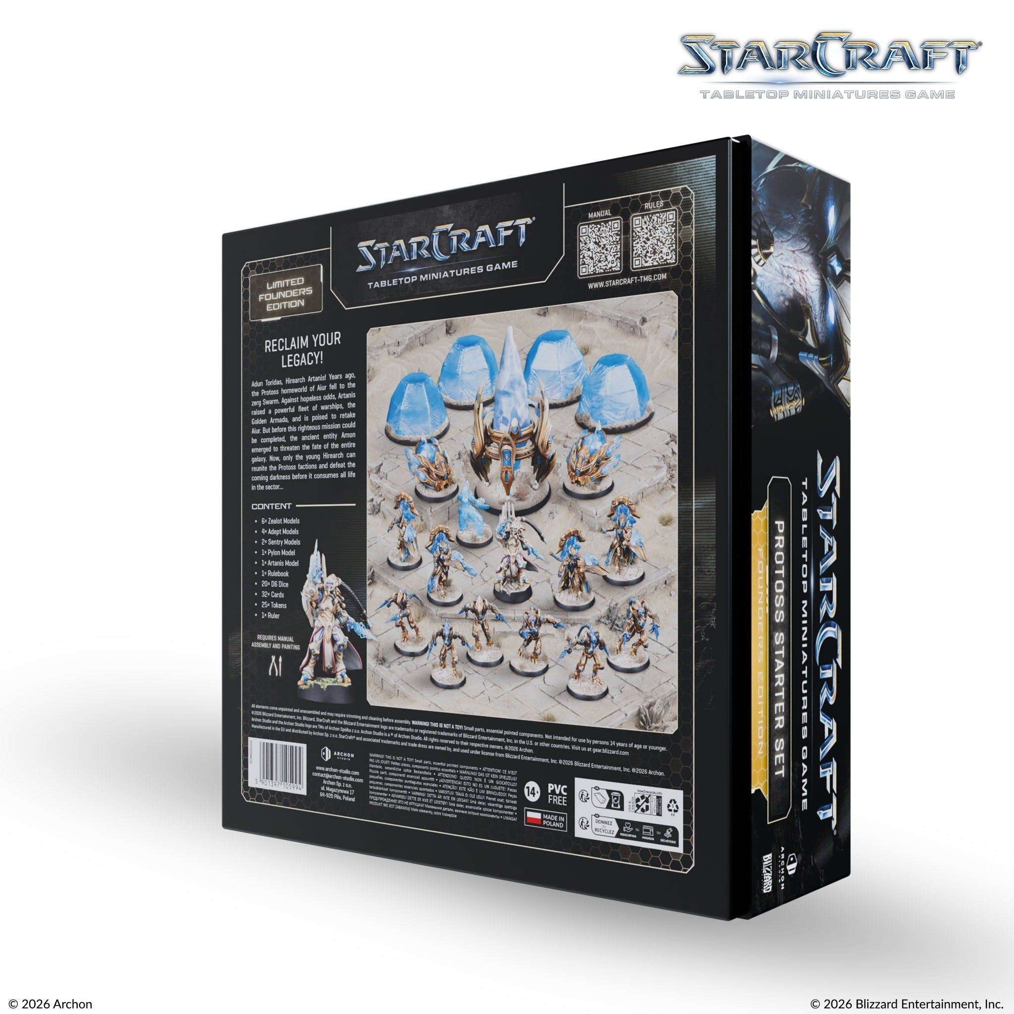 Starcraft: The Miniatures Game: Protoss: Starter Set - Founders Edition