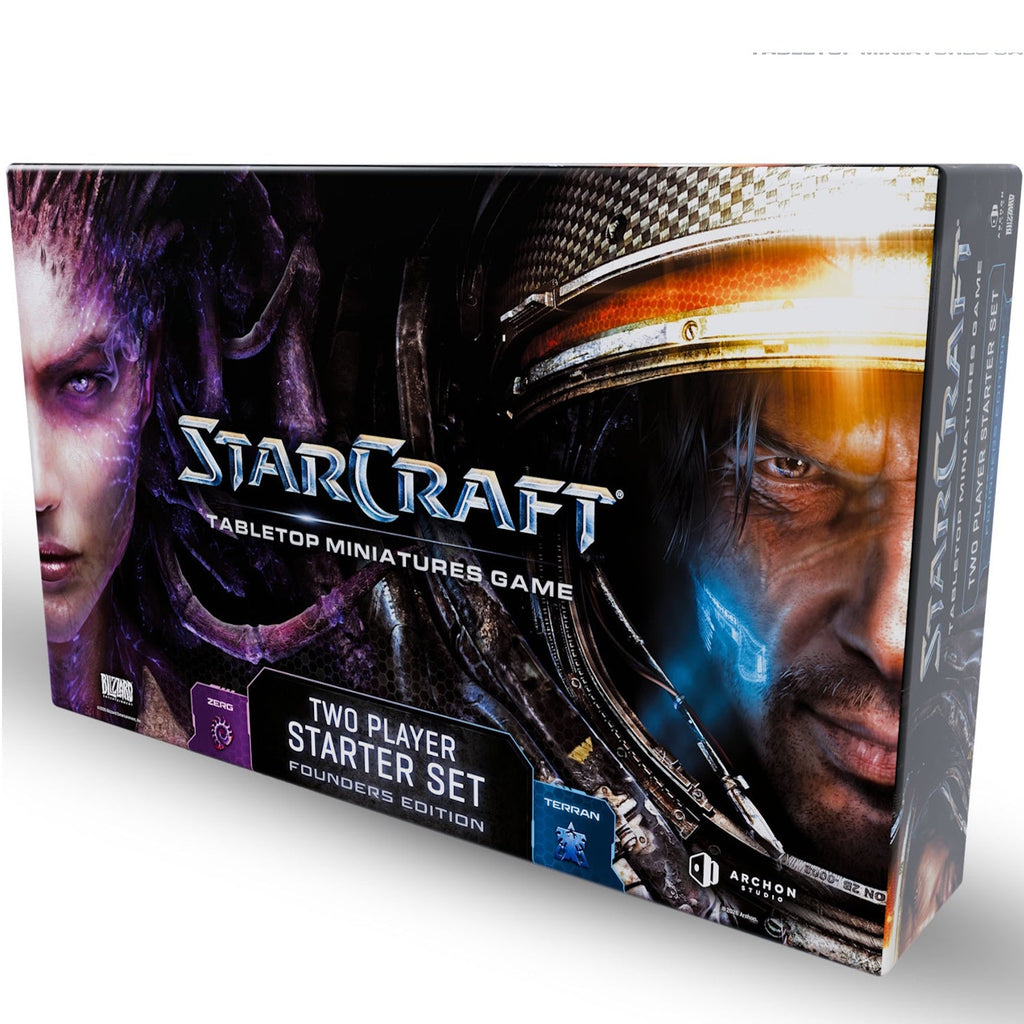 Starcraft: The Miniatures Game: Two Player Starter Set - Founders Edition
