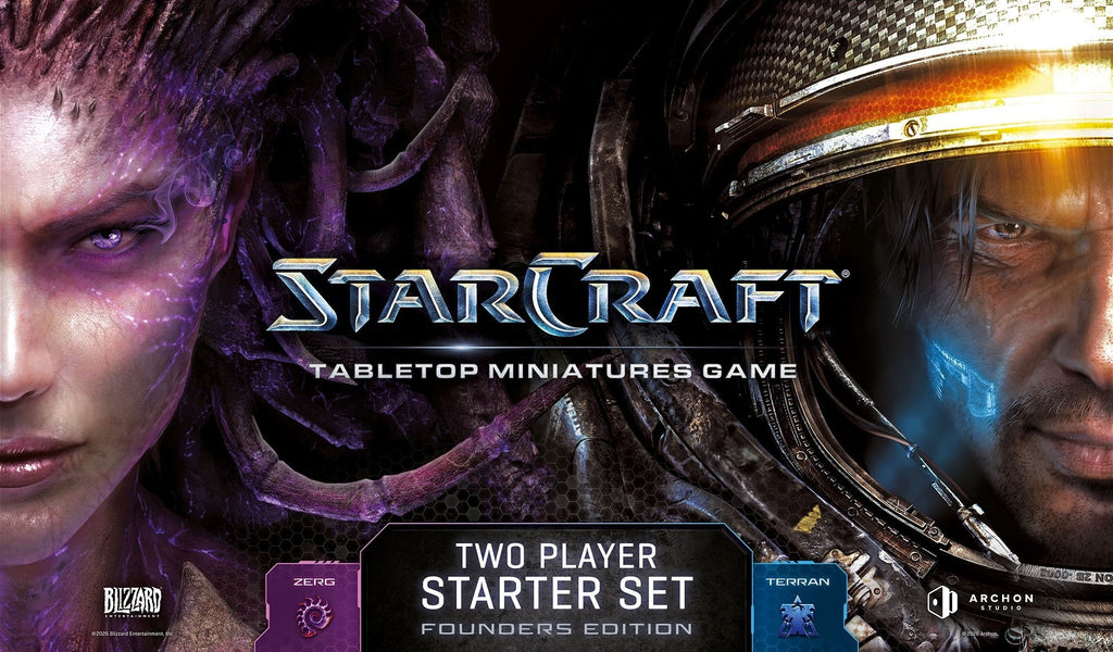 Starcraft: The Miniatures Game: Two Player Starter Set - Founders Edition
