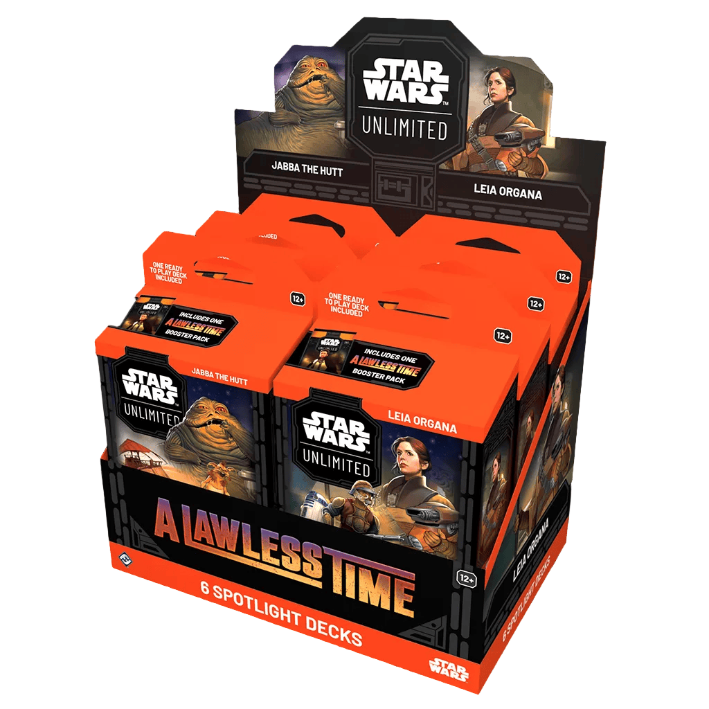 Star Wars: Unlimited - A Lawless Time [x6] Spotlight Deck Display