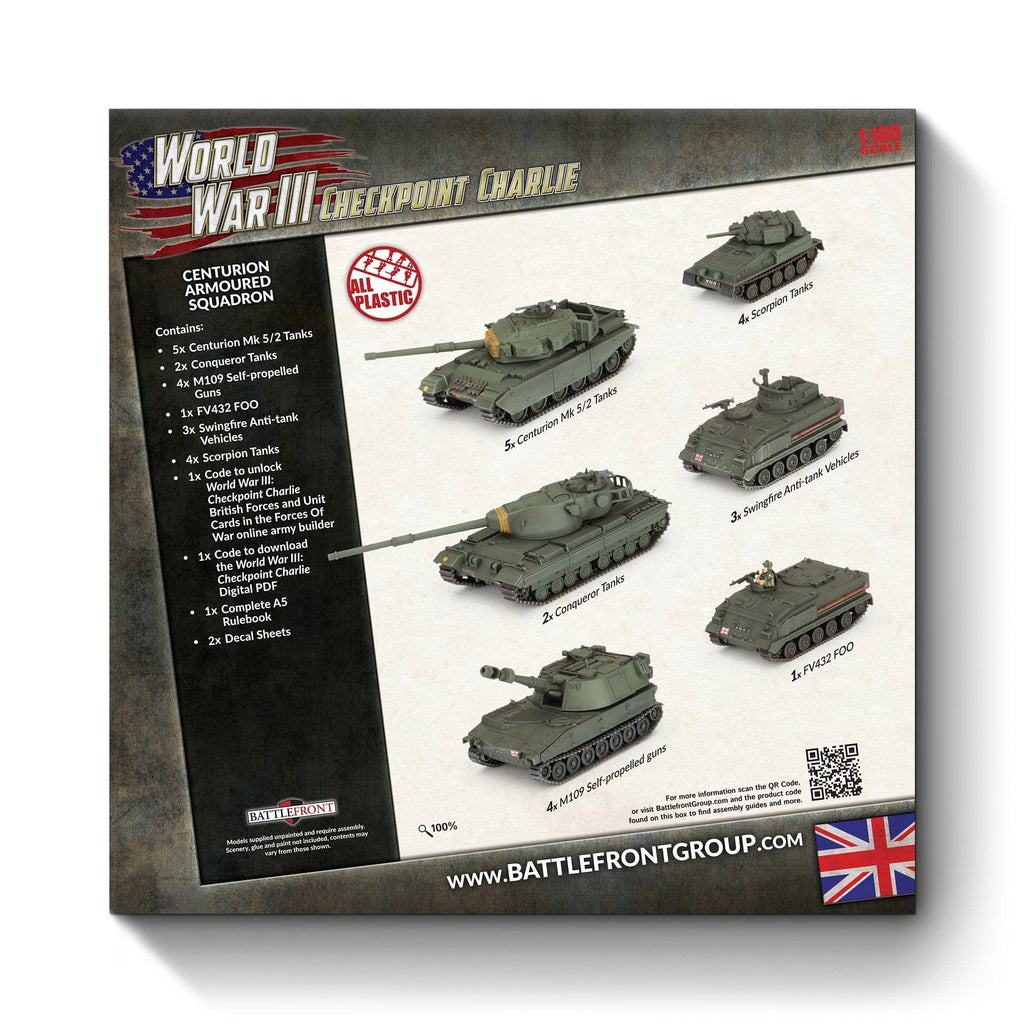 Centurion Territorial Armoured Squadron (Plastic) - Limited Edition