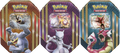 2016 Triple Power Machamp & Shiny Gyarados & Mewtwo EX Full Set Tin