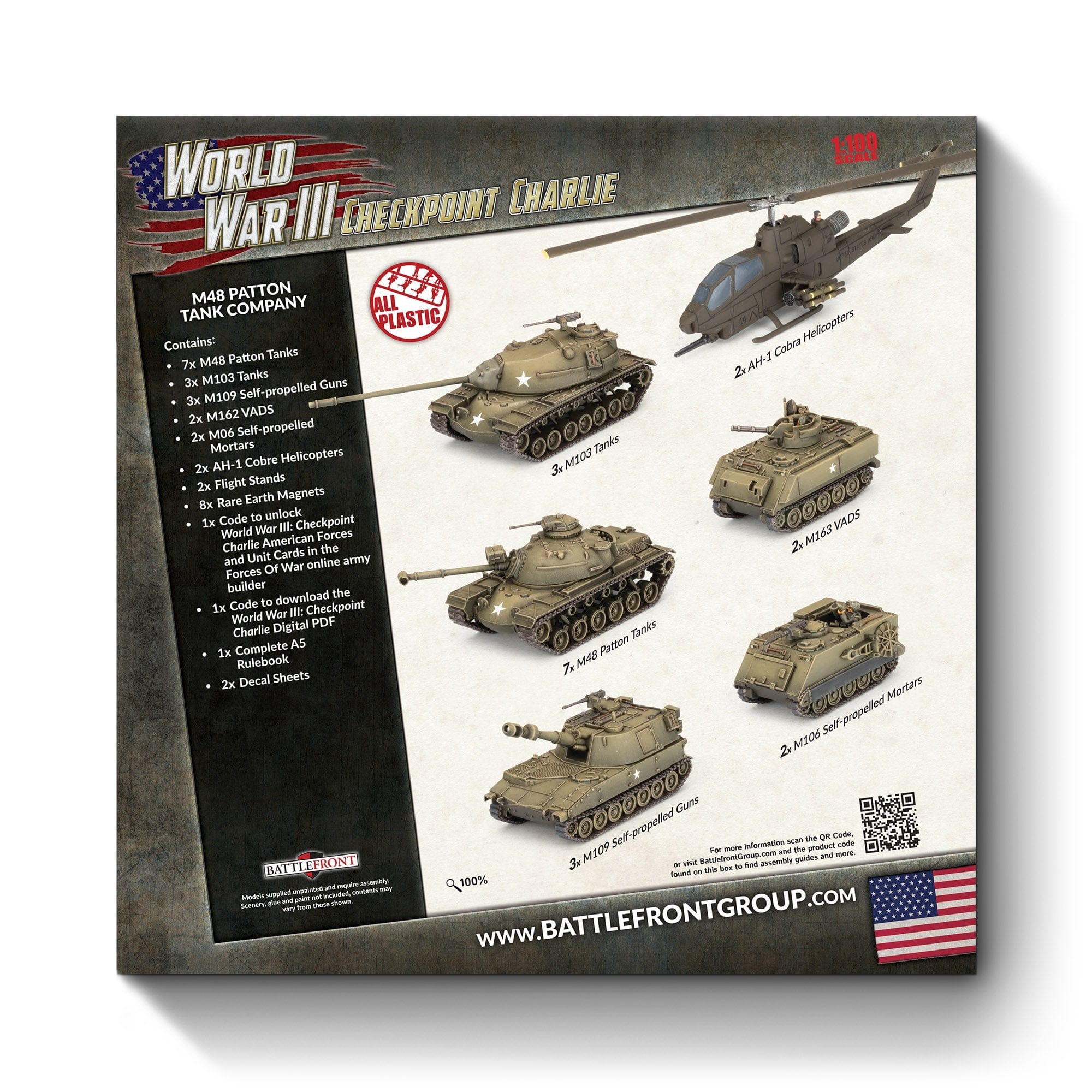 M48 Patton Tank Company (Plastic) - Limited Edition