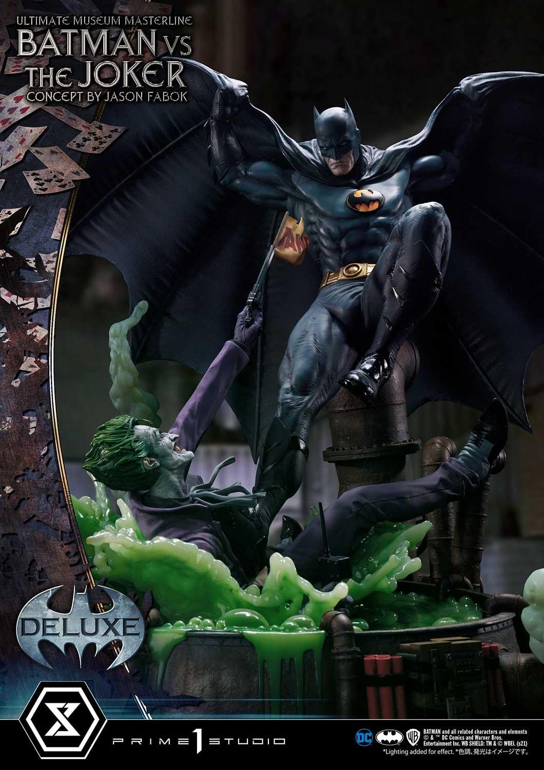 Ultimate Museum Masterline Batman (Comics) Batman Versus The Joker (Concept By Jason Fabok) DX Bonus Version