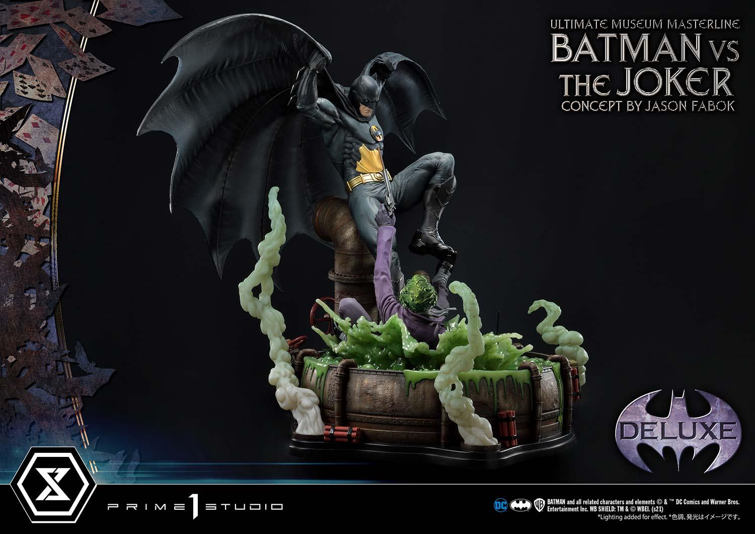 Ultimate Museum Masterline Batman (Comics) Batman Versus The Joker (Concept By Jason Fabok) DX Bonus Version