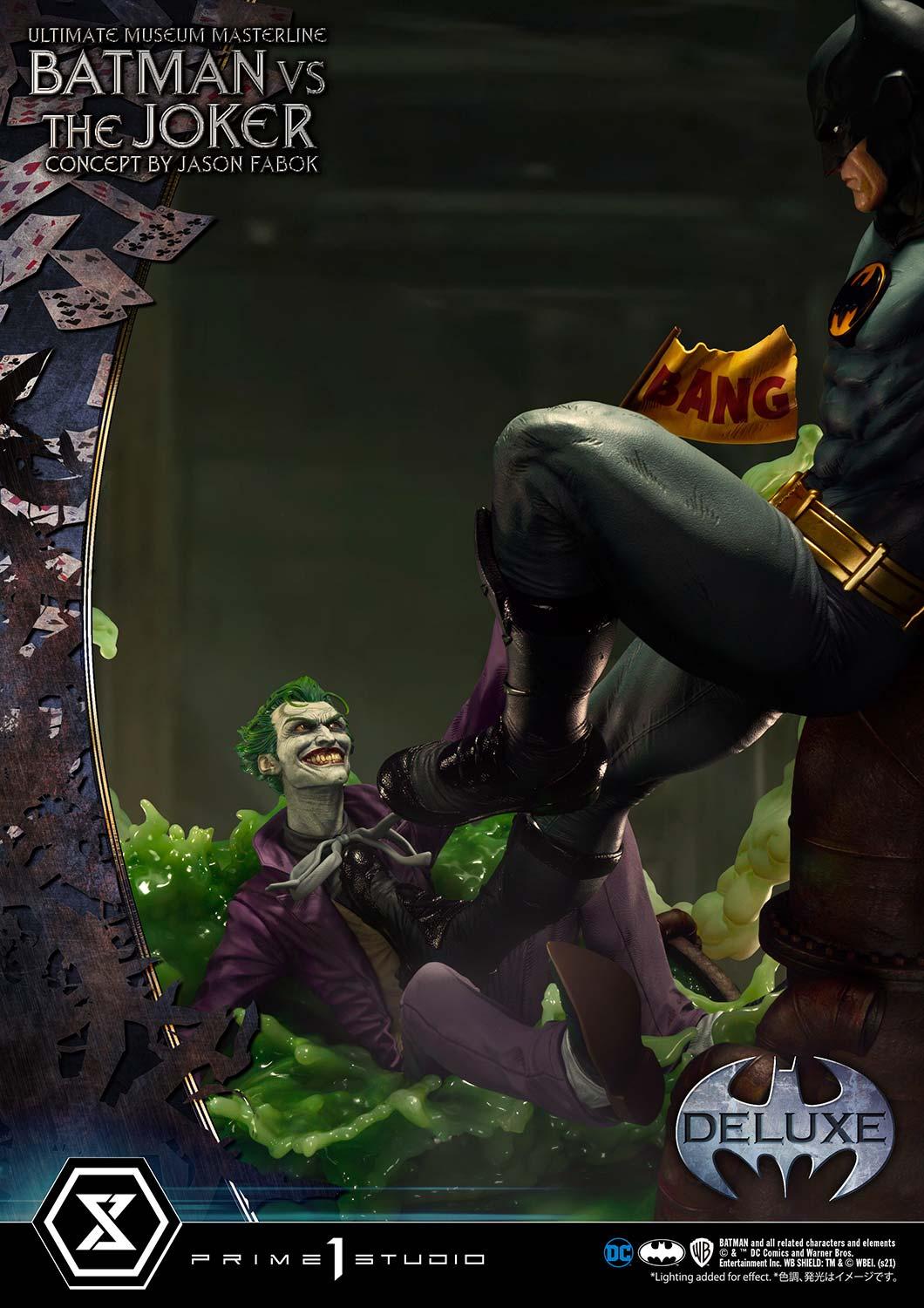 Ultimate Museum Masterline Batman (Comics) Batman Versus The Joker (Concept By Jason Fabok) DX Bonus Version