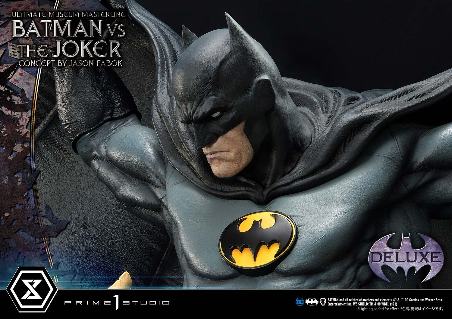 Ultimate Museum Masterline Batman (Comics) Batman Versus The Joker (Concept By Jason Fabok) DX Bonus Version