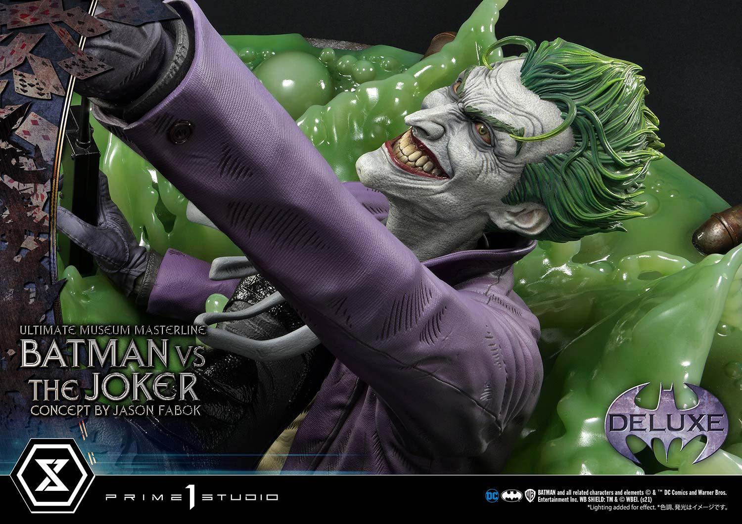 Ultimate Museum Masterline Batman (Comics) Batman Versus The Joker (Concept By Jason Fabok) DX Bonus Version