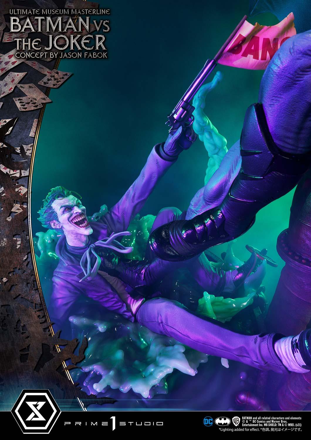 Ultimate Museum Masterline Batman (Comics) Batman Versus The Joker (Concept By Jason Fabok) DX Bonus Version