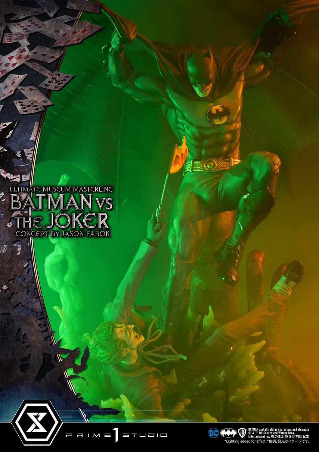 Ultimate Museum Masterline Batman (Comics) Batman Versus The Joker (Concept By Jason Fabok) DX Bonus Version