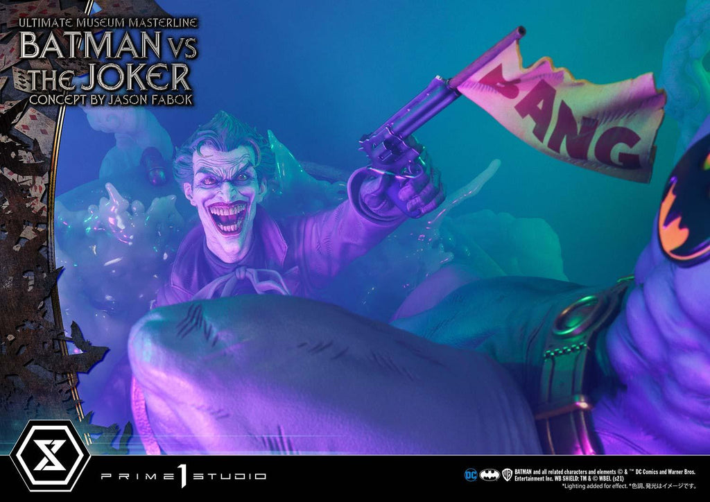 Ultimate Museum Masterline Batman (Comics) Batman Versus The Joker (Concept By Jason Fabok) DX Bonus Version