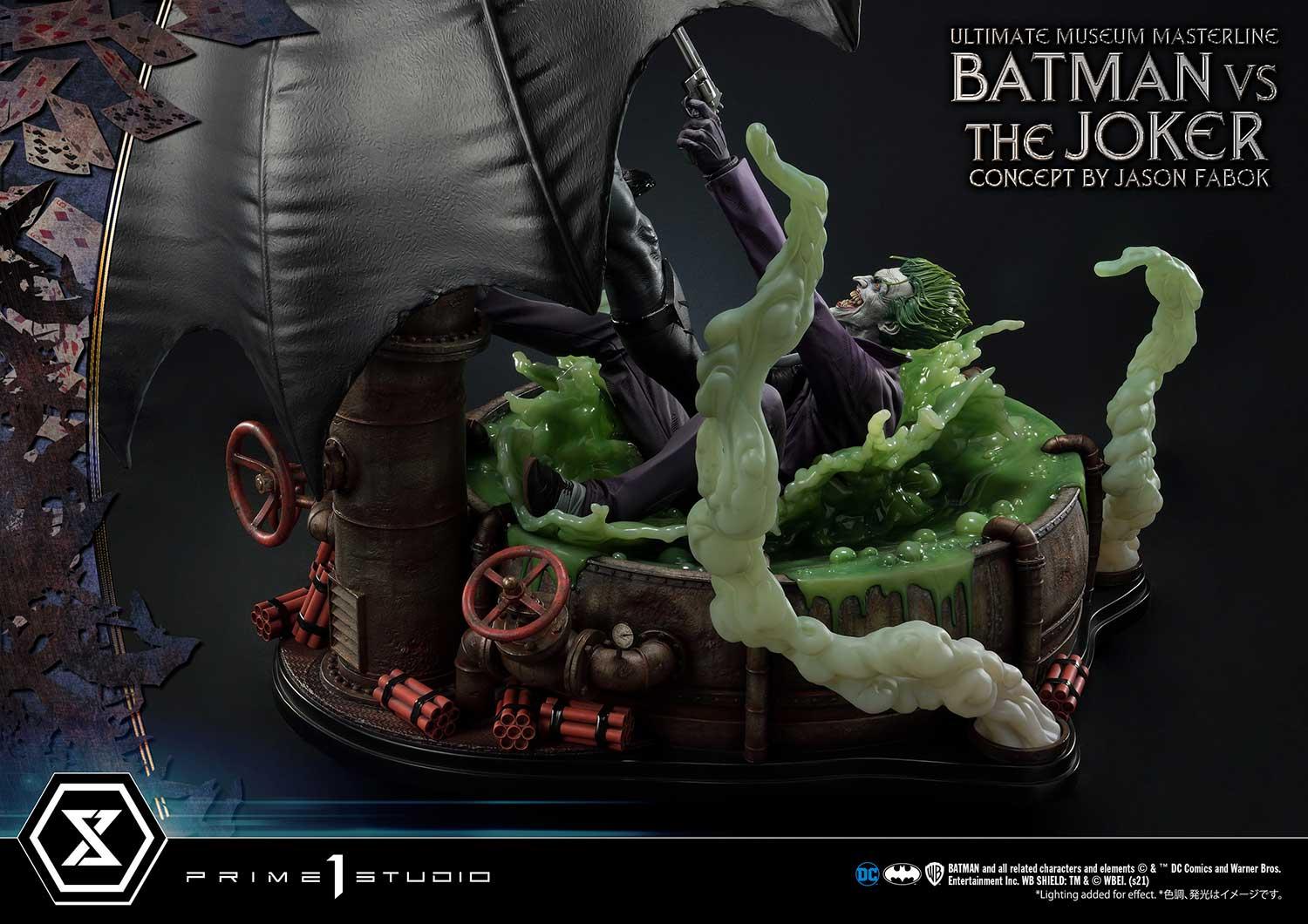 Ultimate Museum Masterline Batman (Comics) Batman Versus The Joker (Concept By Jason Fabok) DX Bonus Version