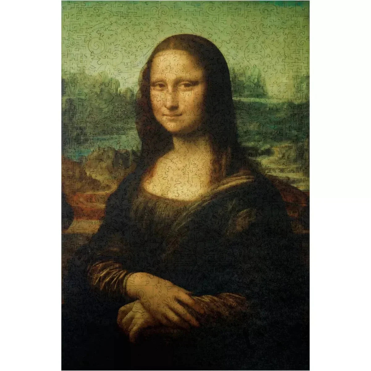 Mona Lisa Wooden Puzzle - 1,000 Pieces