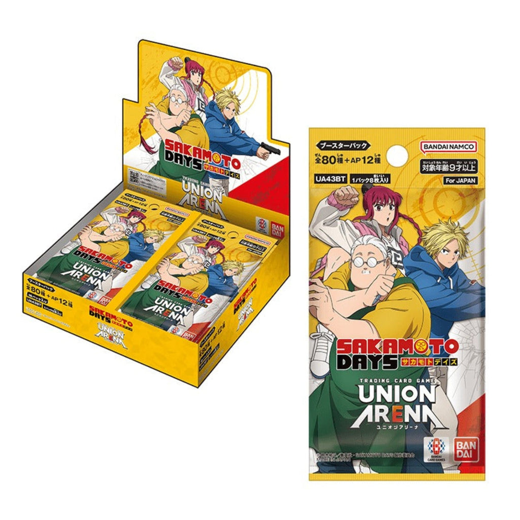Union Arena TCG: Sakamoto Days Booster Box [UE19BT] - 16 Packs