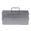 TOYO: ST-350 Large Toolbox - Silver - Made in Japan (PRE-ORDER DECEMBER 2026)