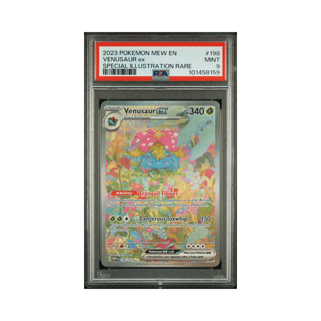 2023 Pokemon 151 Venusaur EX #198 PSA 9