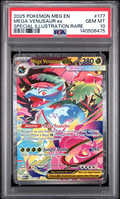 Mega Venusaur ex 177/132 Mega Evolution - 2025 Pokemon - PSA 10