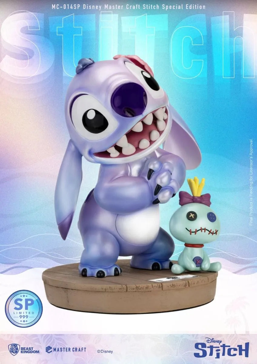Beast Kingdom Master Craft Disney Stitch with Scrump Limited Edition