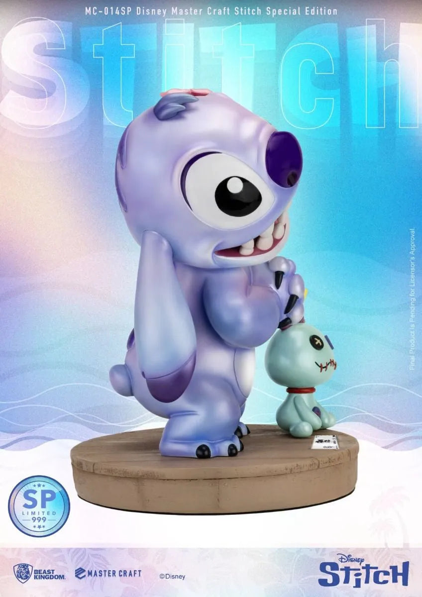 Beast Kingdom Master Craft Disney Stitch with Scrump Limited Edition
