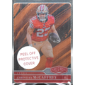 2023 Panini Plates & Patches Football - Christian Mccaffrey 86 - Gold /10