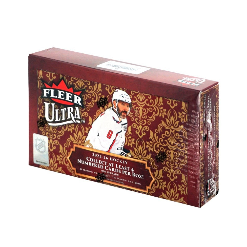 2025-26 Upper Deck Fleer Ultra Hockey Hobby Box *Kontaktieren Sie uns zur Bestellung*